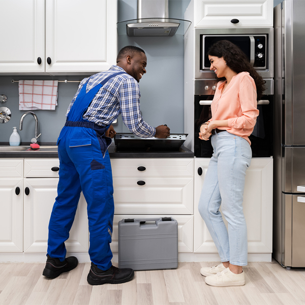 can you provide an estimate for cooktop repair before beginning any work in Jewett